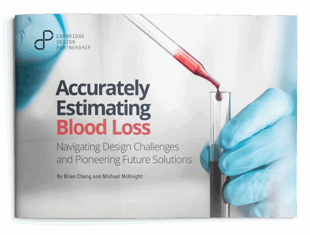 ||CDP whitepaper - Accurately Estimating Blood Loss