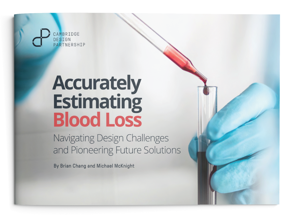 CDP whitepaper - Accurately Estimating Blood Loss 