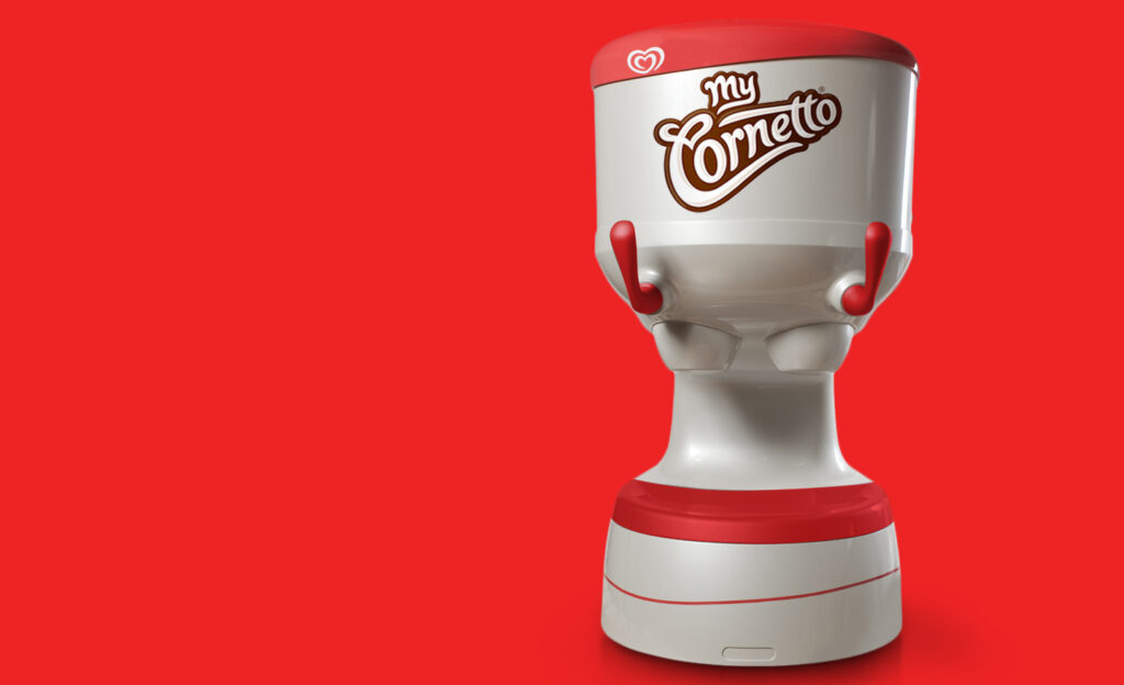 ||||||||||||My Cornetto ice cream dispenser|||
